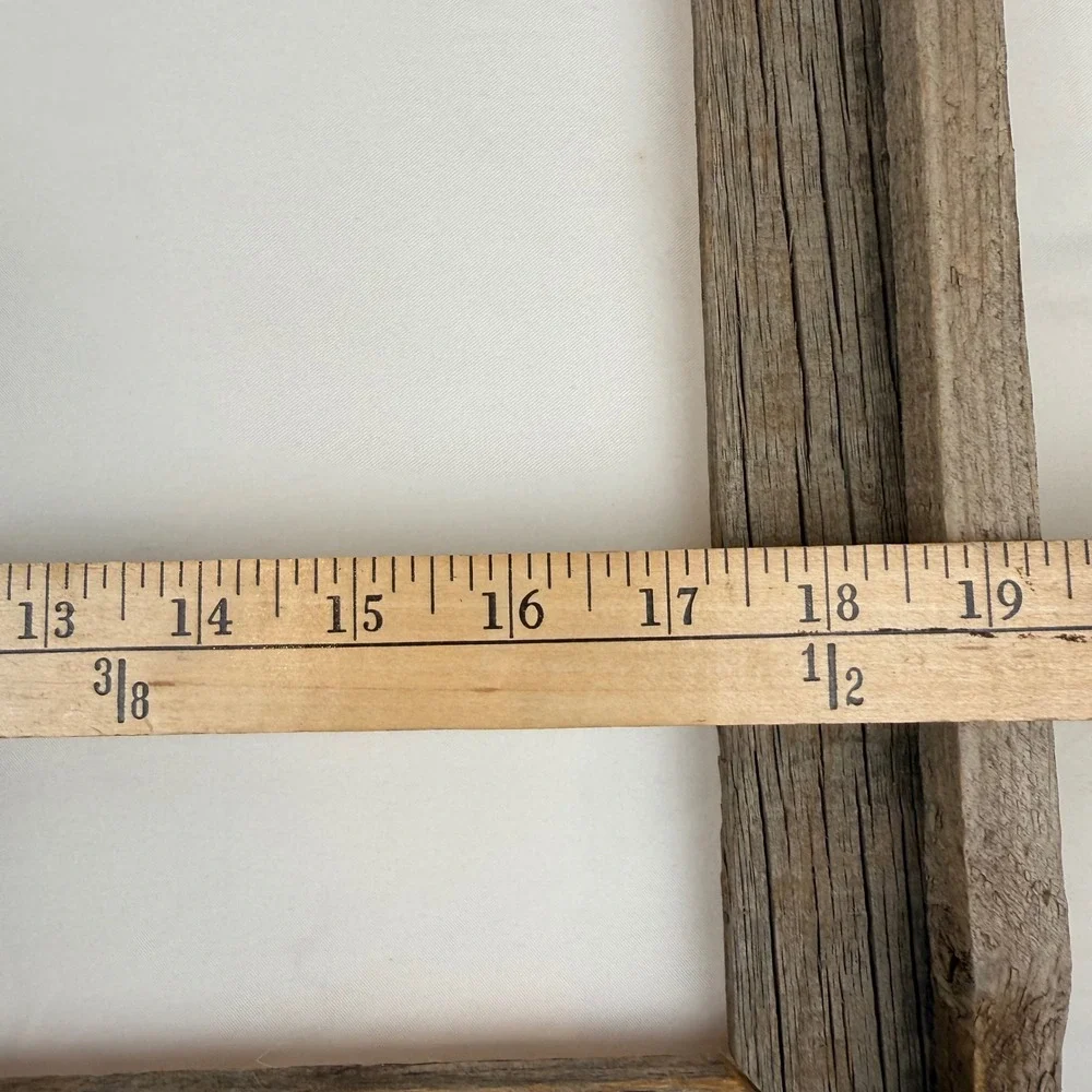 Rustic Reclaimed Barn Wood Picture Frame 14x18 Farmhouse Thee Olde Barn Yard